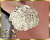 ZY: Bride Cream Earrings