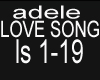 love song/adele