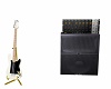 guitar amp and stand