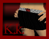 K.k. Kat Logo Skirt