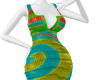V+ Sleek Swirl Dress