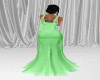Green Bridemaid/Gown