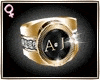 Ring|Our Initials*AJ*|f