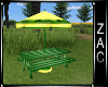 Scaled Picnic Table
