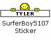 Smiley Tyler Sticker