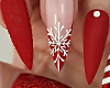 (MD) Red wedding nails