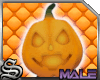 Pumpkin head animated