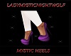 Mystic Purple Heels