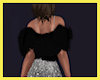 Di* Black Fur Wrap
