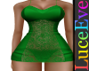 V2 Green Geia Dress