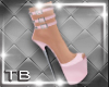 [TB] Floral Pink Heels