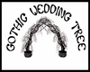Gothic Wedding Tree