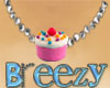 ~BZ~ Cupcake Necklace