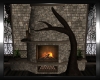 Winter Stone Fireplace