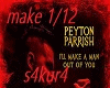 peyton parrish mulan