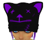 purp Kitty Stitch Hat
