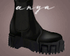 BLK | Leather Boots