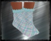 Pastel Plaid Socks
