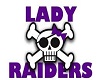 PurpleLady Raiders Flag