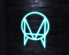 OWSLA Neon Logo (Blue)