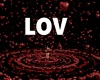 Love Red Hearts Particle