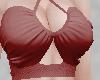 A~ Bay Red Zoie Halter