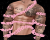 pink body chain