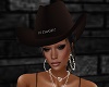 Dark Brown Cowgirl Hat3