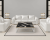 ! Modern White Couch Set