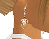 ~CA~Pink Heart Earrings