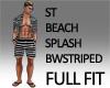 ST BEACH SPLASH bwSTRIPE