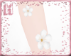 |H| White Flower Leg+Arm