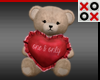 Valentine Bear Cuddle