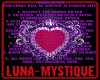 Luna-MystiQue Room Rules