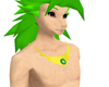 broly necklace green