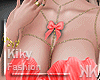 🌹Orange Dress chain