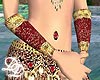 Belly Dancer Wraps - Red