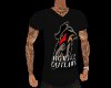 HGM3402Outlaw Blk Tee