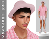 Salmon Pink Fedora