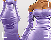 ṩSatin Dress purple