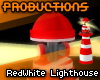 pro. RedWhite Lighthouse