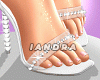 Dani White Sandals