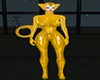 Latex CatSuit Gold V1