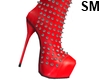 Diamond Diva Boots Red