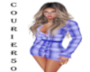 C50 Plaid Short Dress bl
