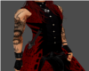 Black and red sleeveless