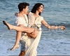 Love on the Beach Pose