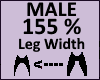 Leg Thigh Scaler 155%