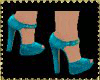 YEY]shoes heels turquesa