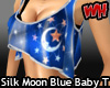 Silk Moon Blue Baby T
